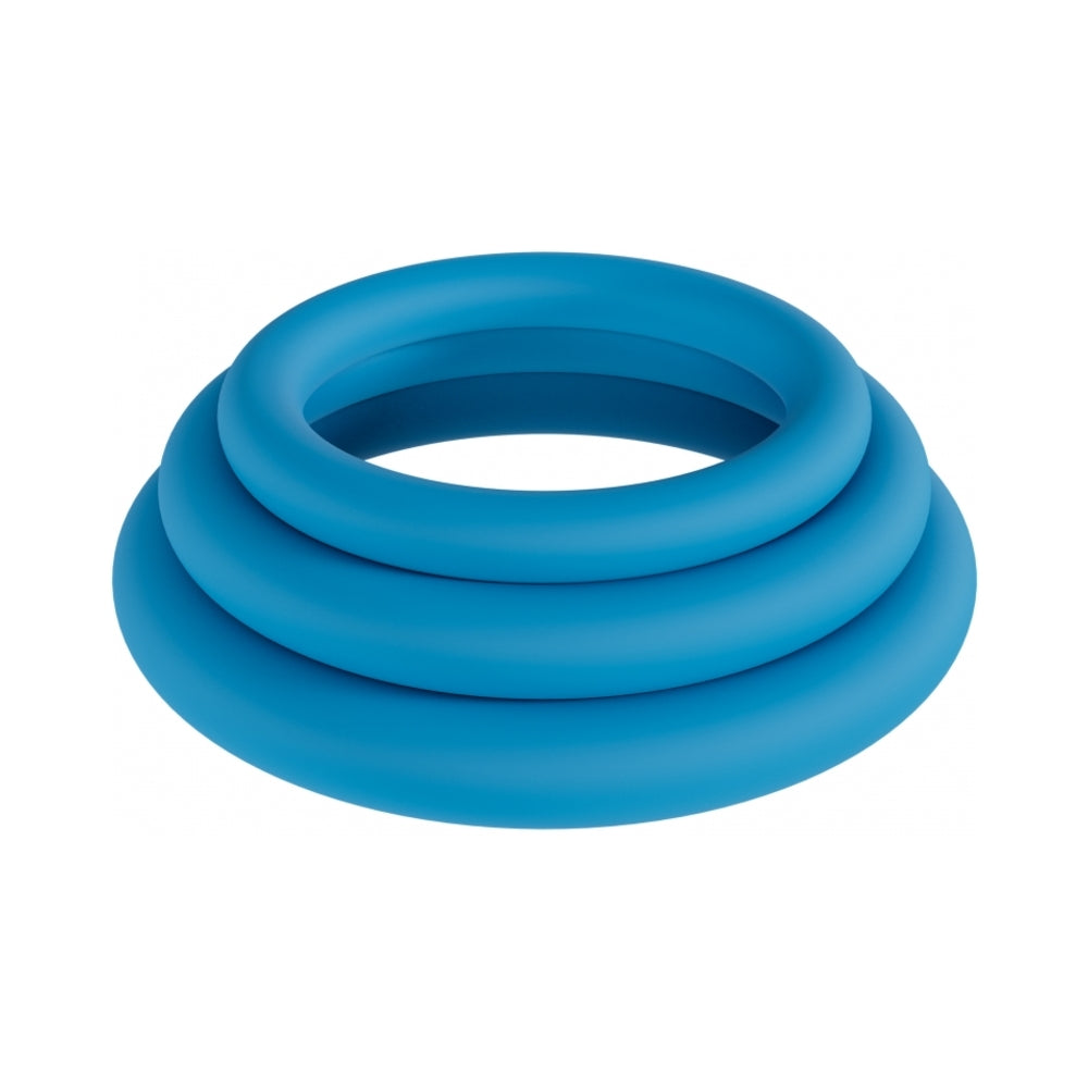 LEVELZ Classic Sili Cock Ring Set XS/S/M Tea